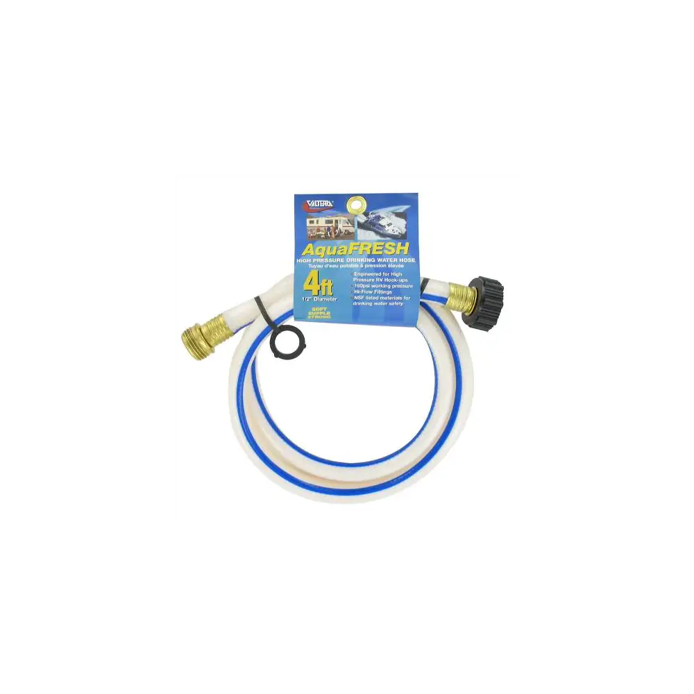 Aqua Fresh Fresh Water Hose - 4' Length - VALW01-5048